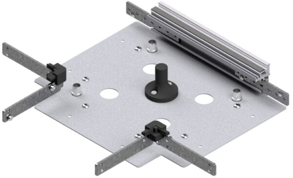 Produktbild UBK 200 502.25 -  T-Verbinder zu Unterflur-Bodenkanal UBK 200, 200x50mm